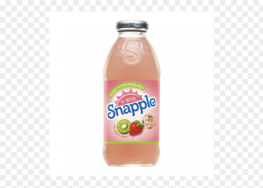 Juice Strawberry Punch Tea Snapple PNG