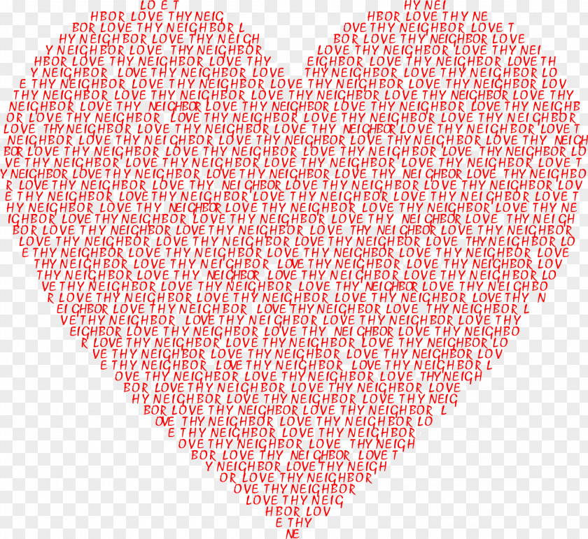 Love Text Heart Typography Symbol Clip Art PNG