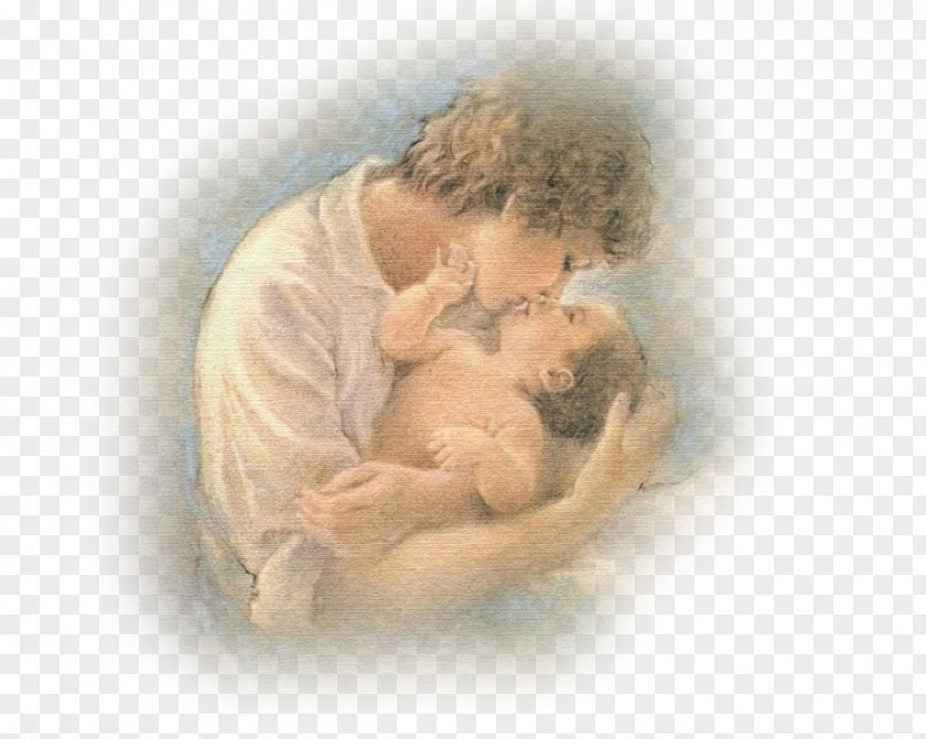 Mother And Child Painter Woman Drawing PNG