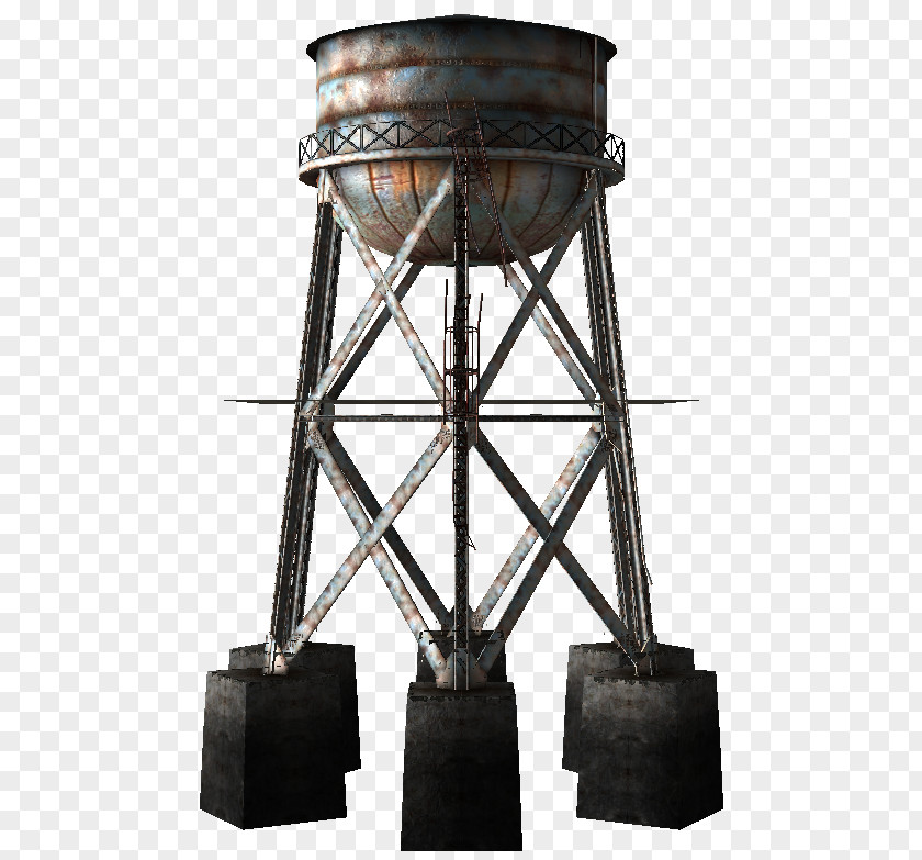 Tower Fallout 3 4 Water PNG