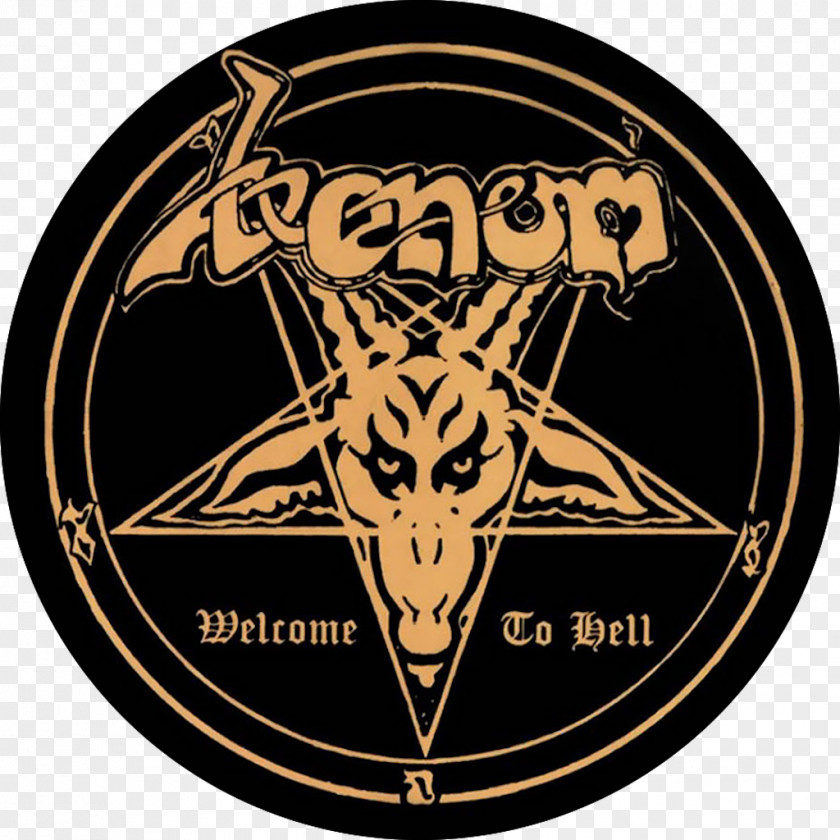 Venom Welcome To Hell Black Metal Thrash Album PNG