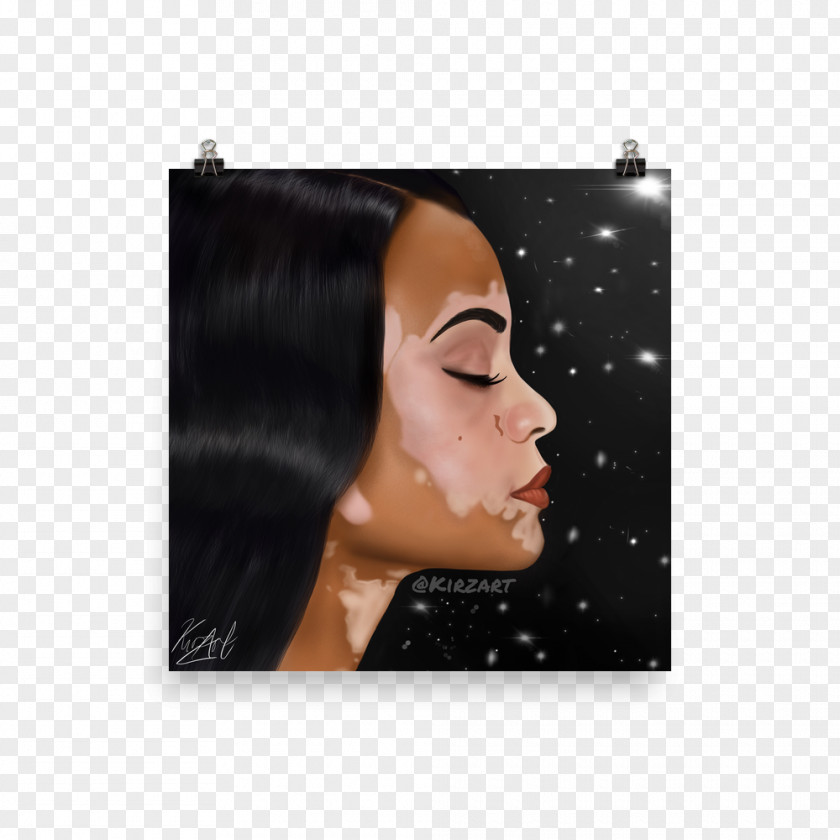 Beauty Poster Tote Bag Art Canvas Digital Illustration PNG
