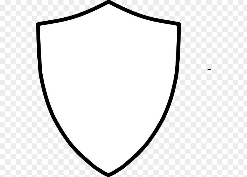 Black Shield Line Art Logo Clip PNG
