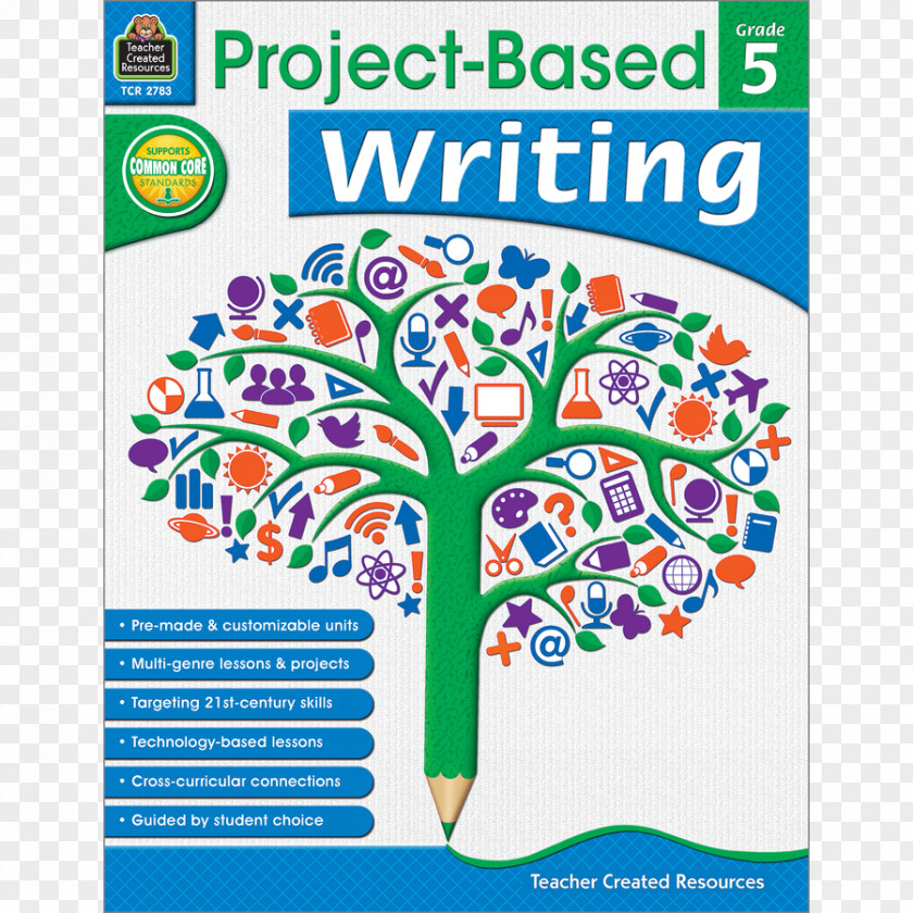 Book Project-Based Writing: Teaching Writers To Manage Time And Clarify Purpose Project Based Writing Grade 6-8 5 Essay PNG