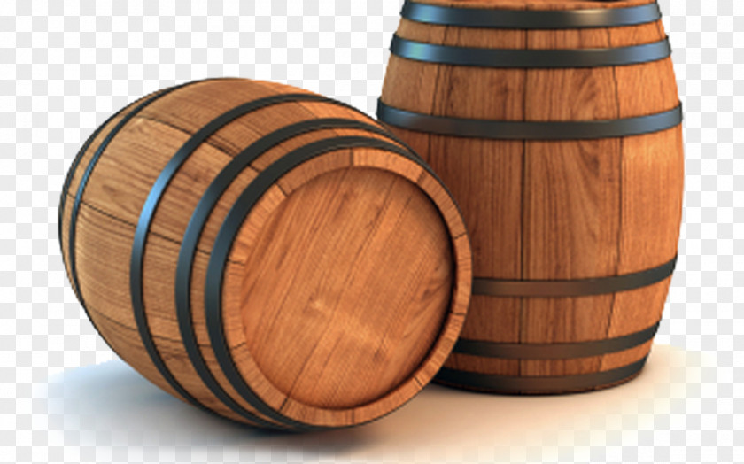 Brass Barrel Oak Wood Bourbon Whiskey Stock Photography PNG