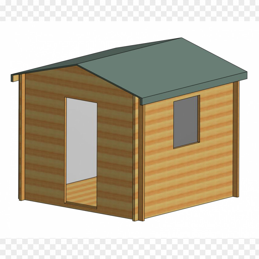 Building Shed Log Cabin Summer House Cottage PNG