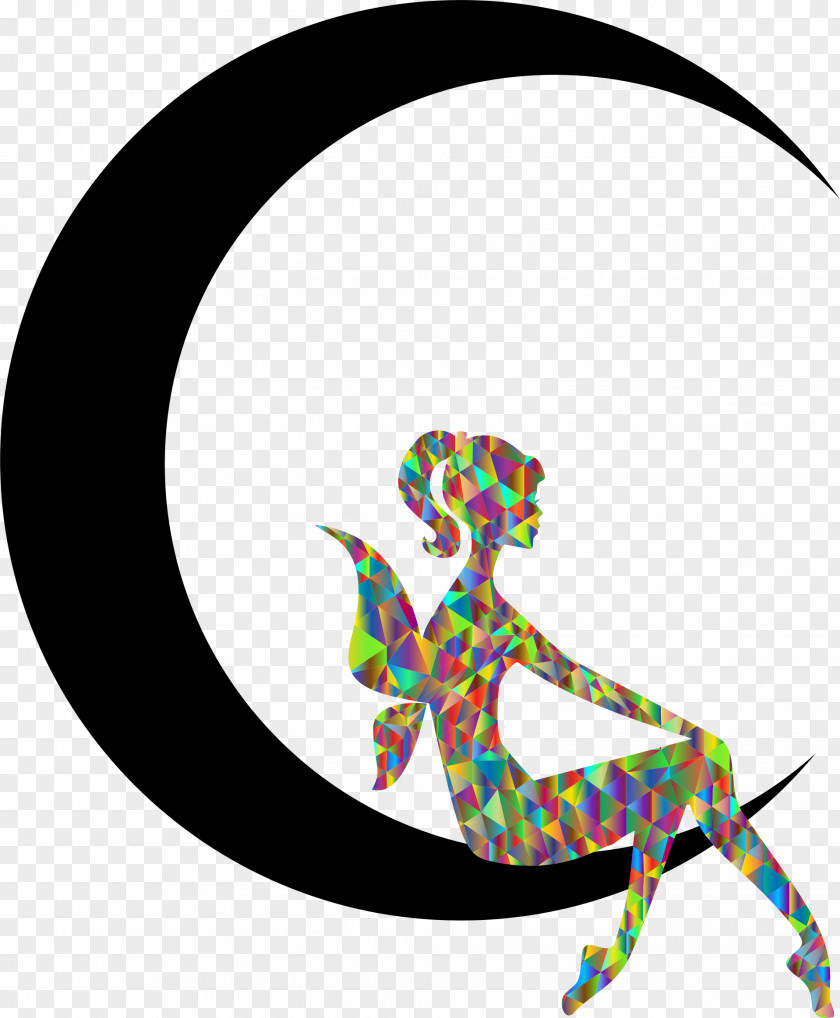 Crescent Art Text Clip PNG