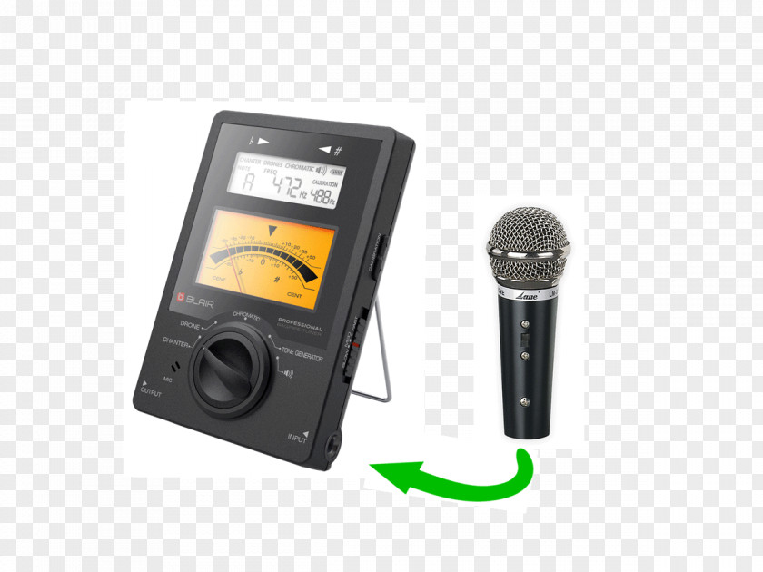 Microphone Bagpipes Electronic Tuner Musical Tuning Practice Chanter PNG