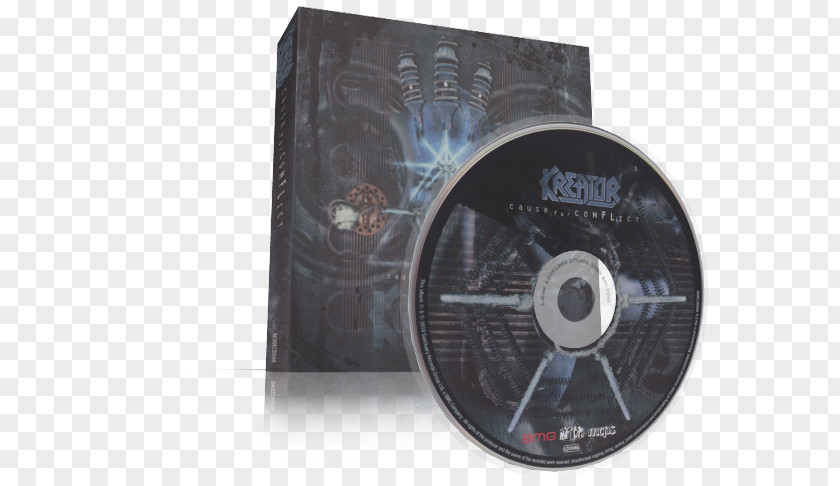 United Kingdom Compact Disc Cause For Conflict Kreator Digipak PNG