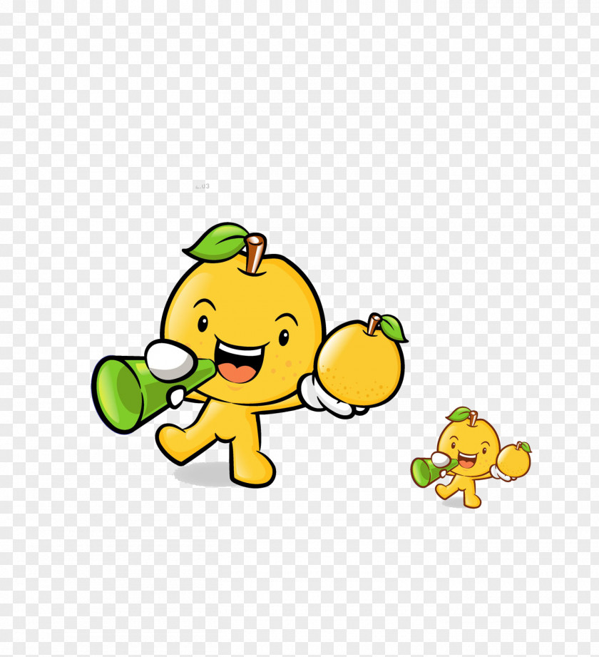 Cartoon Lemon Fruit Tree Orange PNG