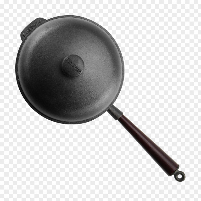 Frying Pan Cast Iron Wood Polytetrafluoroethylene Induction Cooking PNG