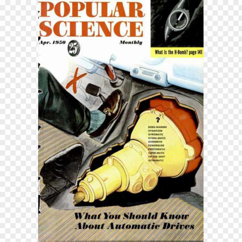 Popular Science Magazine Product Design Art PNG