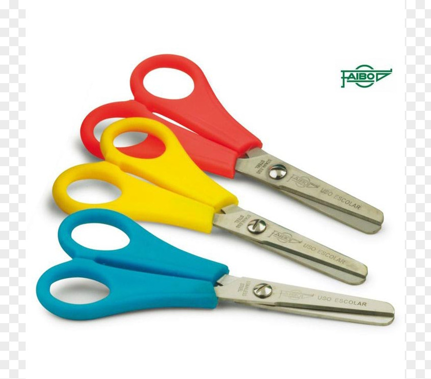 Scissors Office Supplies Color Maped School PNG