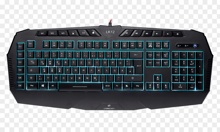 Computer Mouse Keyboard Logitech G710 Plus Gaming Keypad PNG