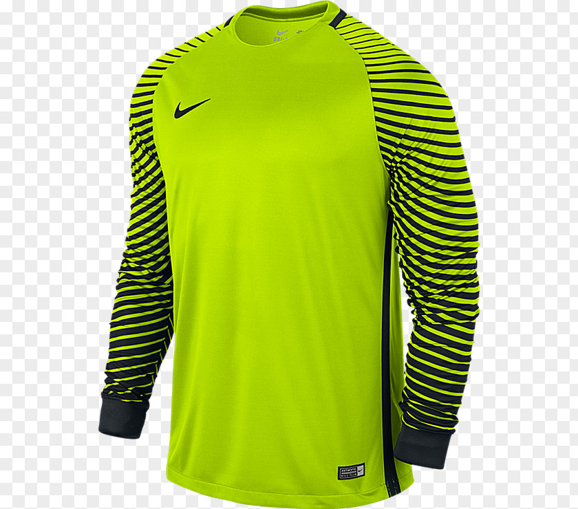 Nike Jersey Sleeve Goalkeeper Shirt PNG