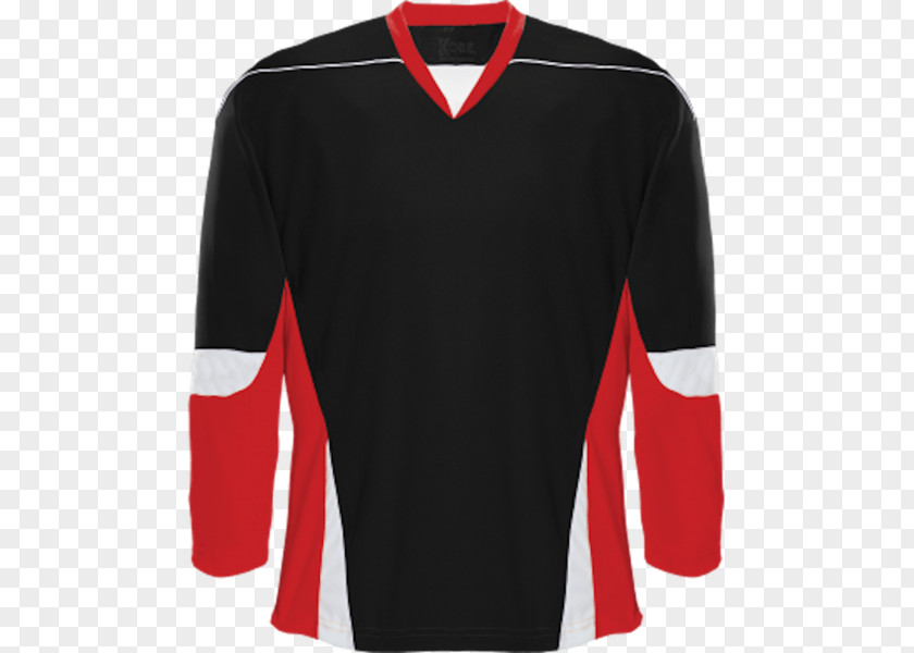 T-shirt Sleeve Hockey Jersey Ice PNG