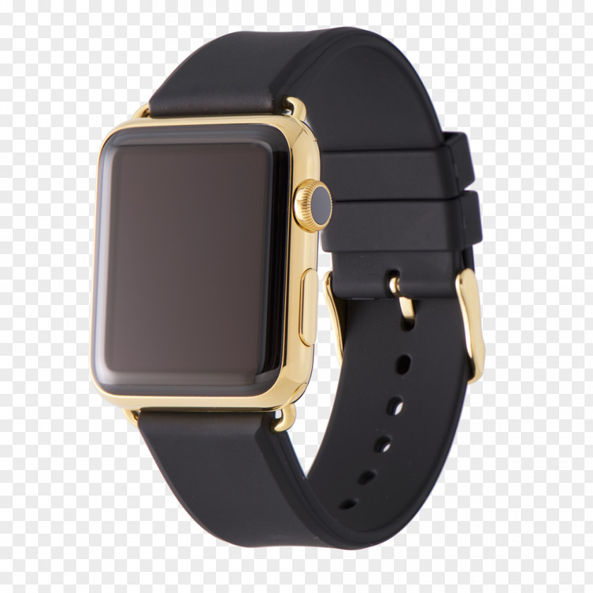Watch Apple Series 2 Gold PNG