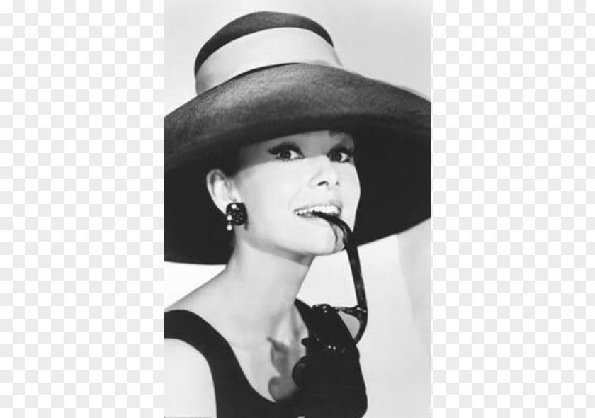 Actor Audrey Hepburn Breakfast At Tiffany's Holly Golightly Photography Art PNG