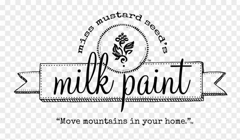 Paint Logo Miss Mustard Seed's Milk Furniture PNG