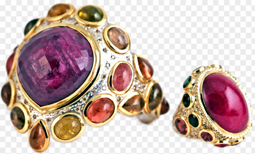 Ruby Earring Jewellery Pietra Dura PNG