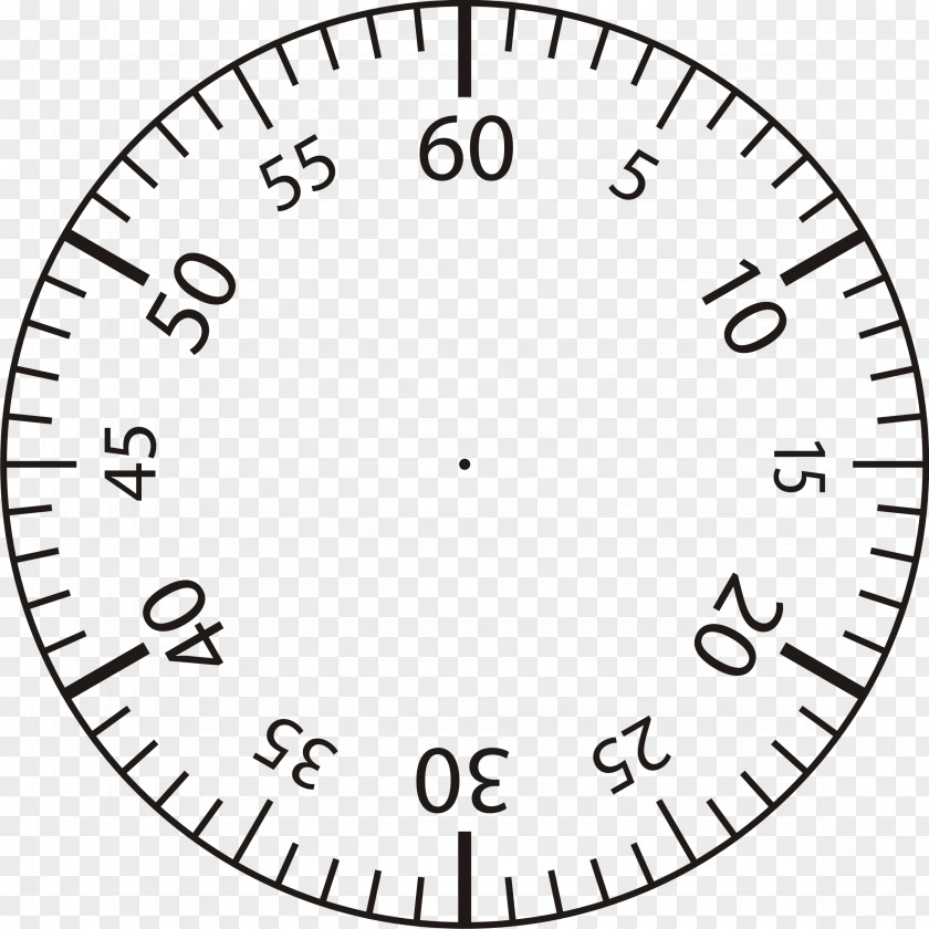 Stopwatch Clock Face Template Minute Clip Art PNG