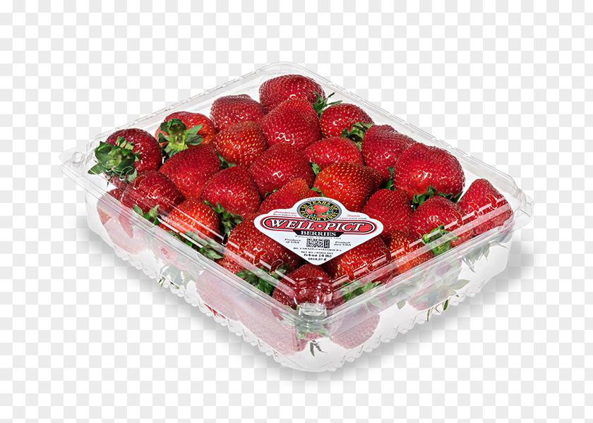 Supermarket Fruit Membership Card Strawberry Clamshell Packaging And Labeling PNG