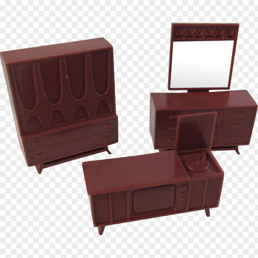 Table Dollhouse Furniture Mid-century Modern Design PNG