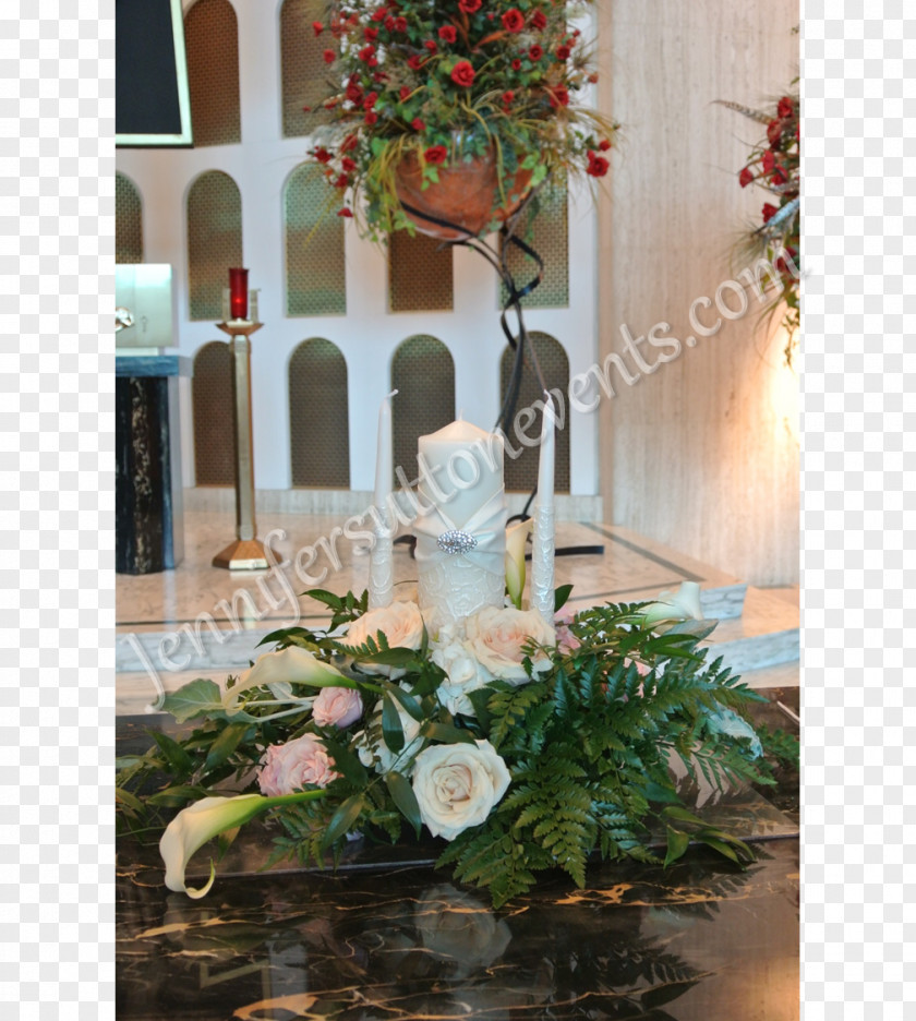 Table Floral Design Centrepiece Cut Flowers Rose PNG