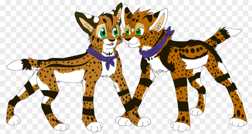 Tiger Savannah Cat Serval Giraffe Drawing PNG