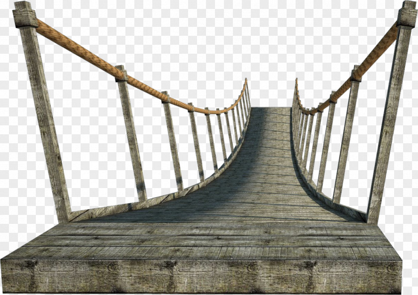 Bridge Suspension Timber Clip Art PNG
