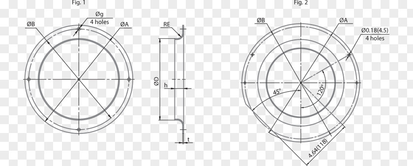 Curve Ring Bicycle Wheels Rim Drawing PNG
