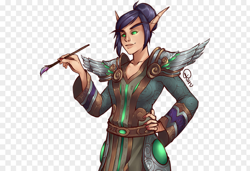 Design Blood Elf Portrait World Of Warcraft PNG