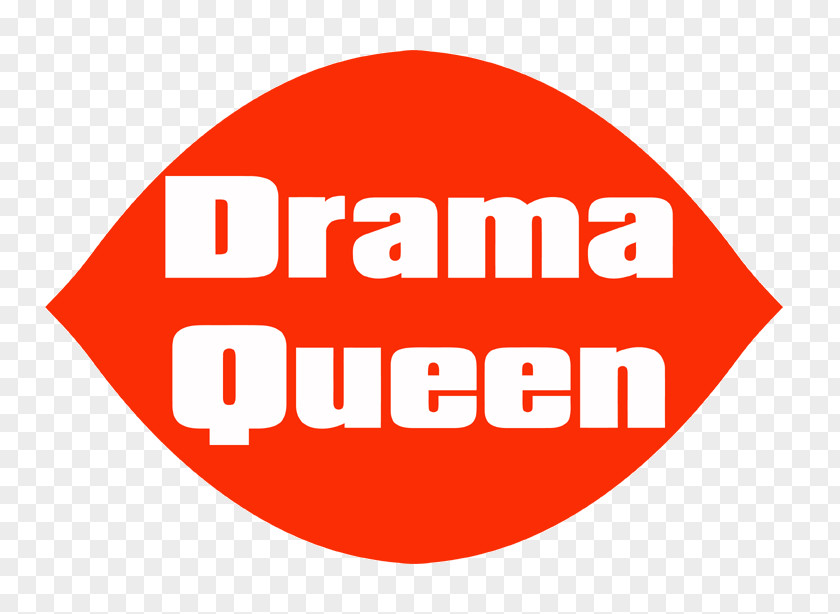 Drama Queen Logo Line Point Brand Dairy PNG