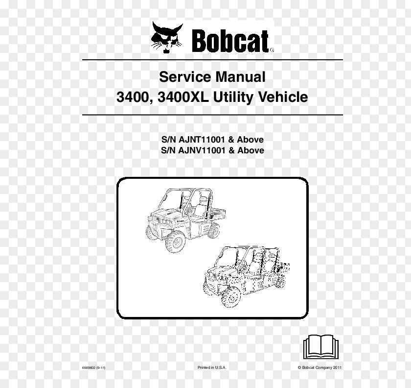 Excavator Caterpillar Inc. Bobcat Company Skid-steer Loader Owner's Manual PNG