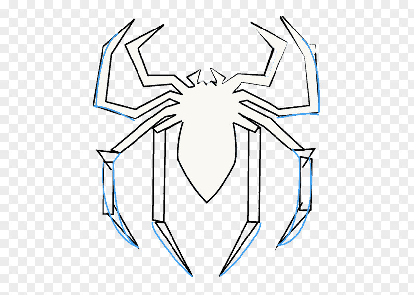 Fuk Upper And Lower Ends Shading Spider-Man: Web Of Shadows Line Art Drawing Clip PNG