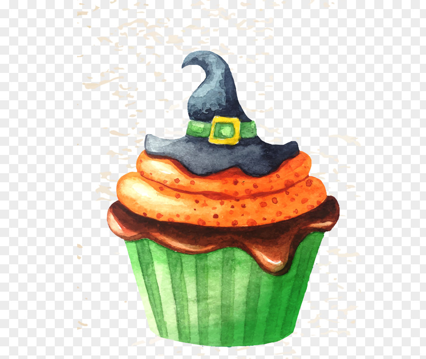 Halloween Cake Cupcake Euclidean Vector PNG