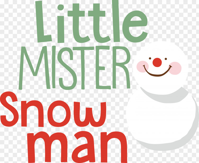 Little Mister Snow Man PNG