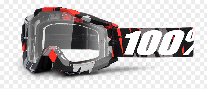 Motorcycle 100% Accuri Goggles Glasses Lens PNG
