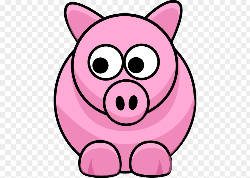 Pig Piggy Bank Clip Art PNG