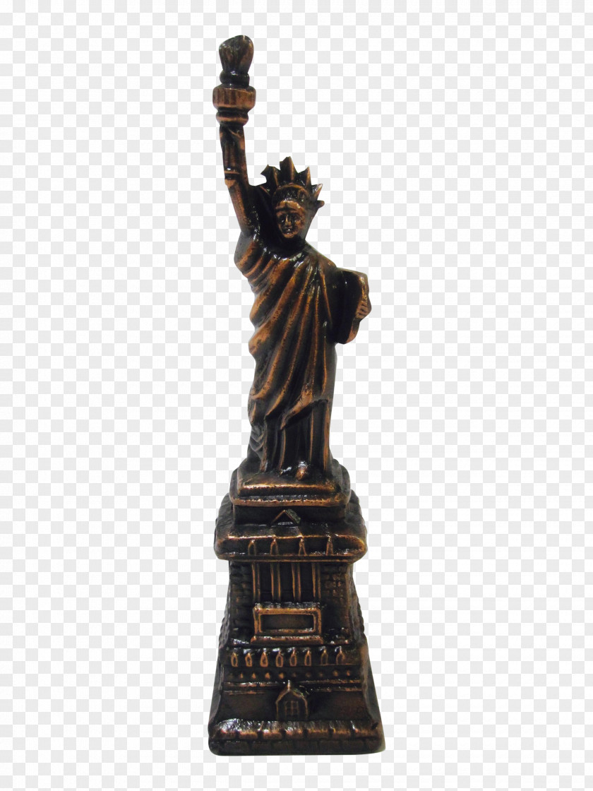 Statue Of Liberty Bronze Sculpture Monument PNG