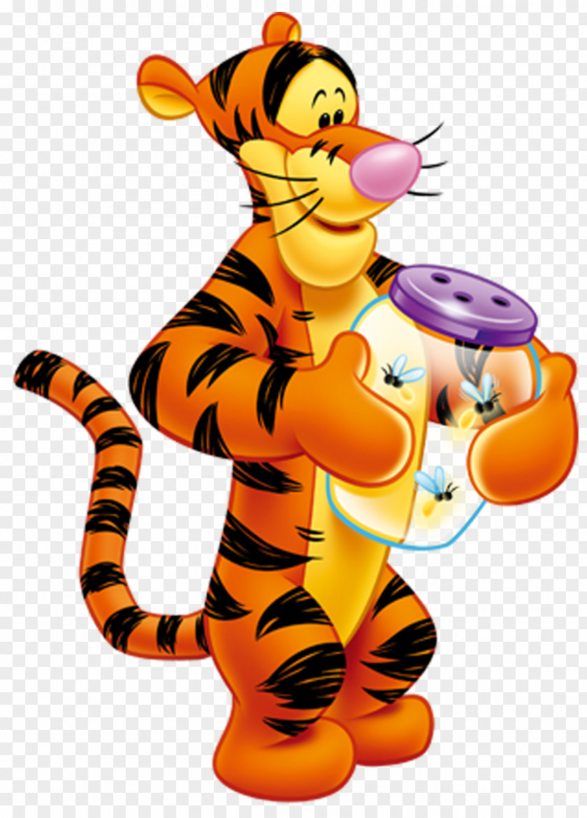 Transparent Tigger Winnie The Pooh Cartoon Eeyore Winnie-the-Pooh Piglet PNG