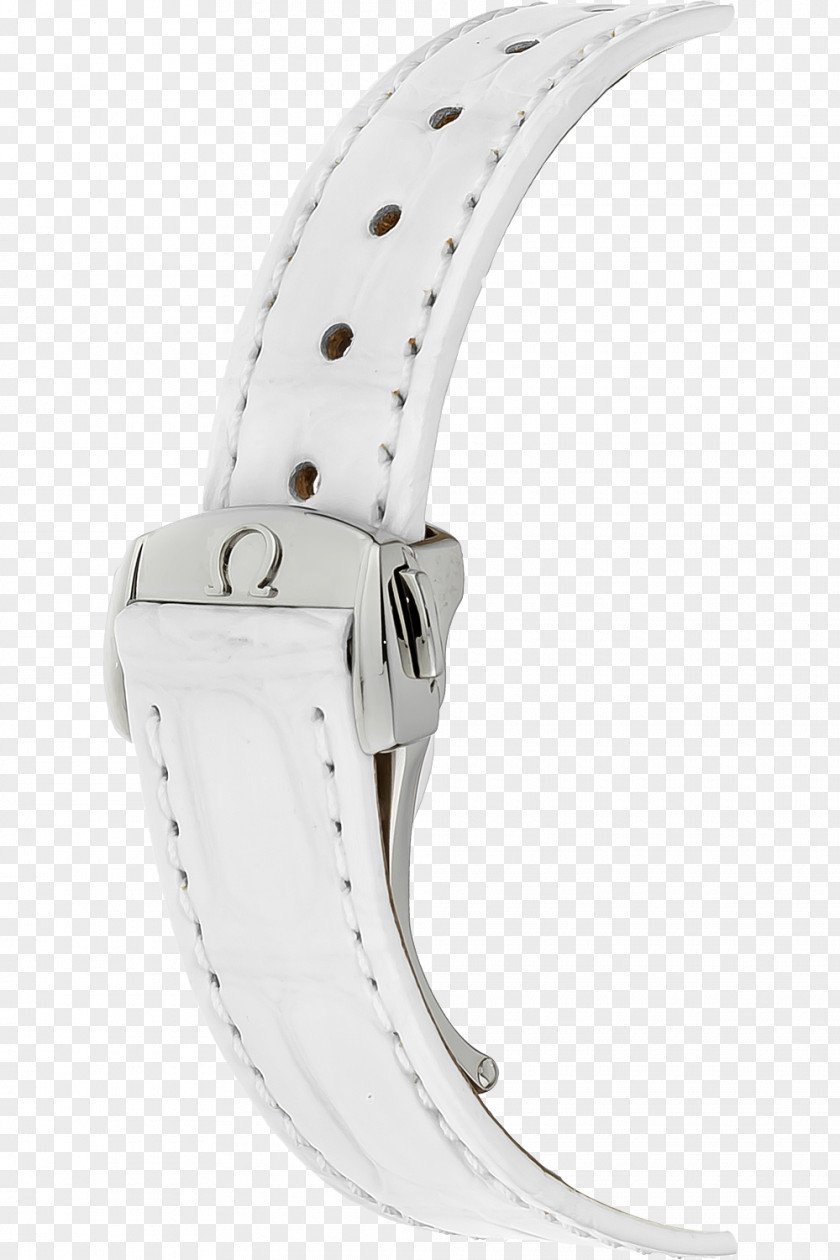 Watch Strap Product Design Silver PNG