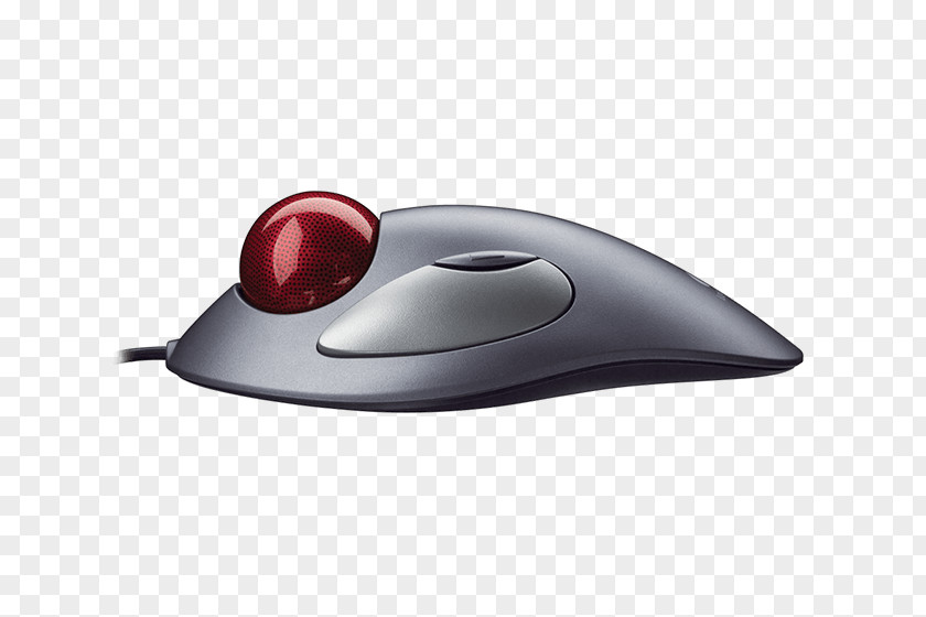 Computer Mouse Trackball Logitech Trackman Marble PNG