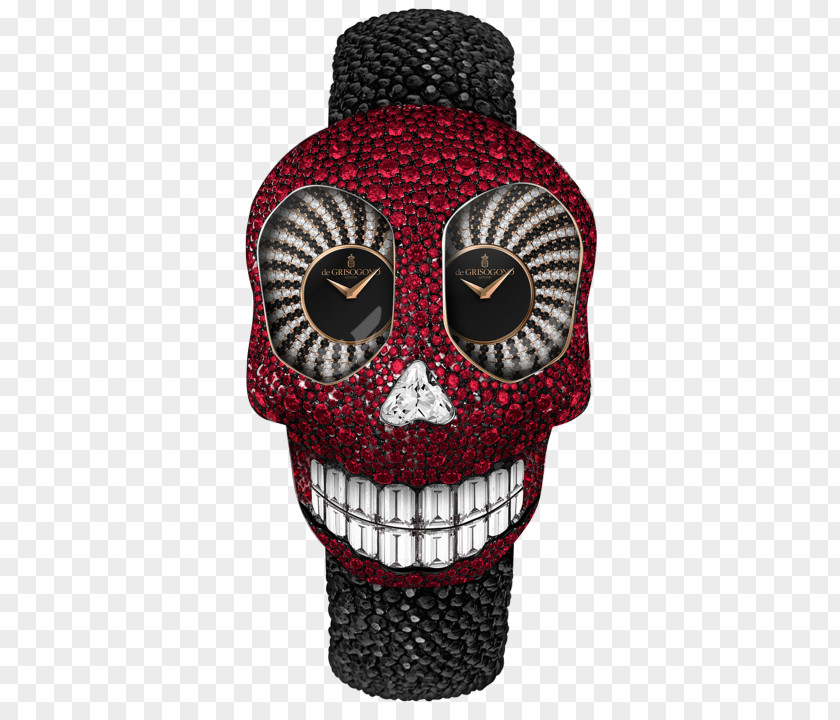 Crazy Celebration Skull Jewellery De Grisogono Watch Ring PNG