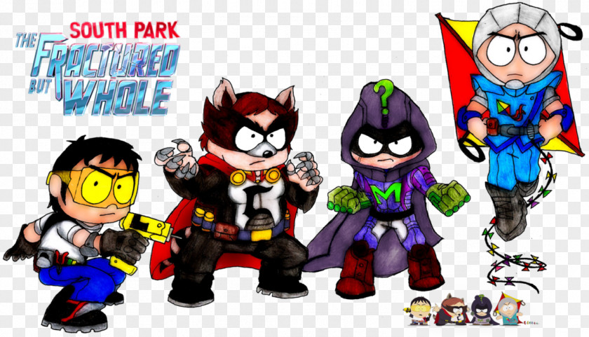 Hero South Park: The Fractured But Whole Superhero Fan Art 1% PNG