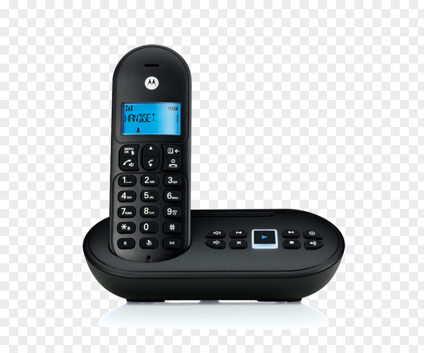 Motorola Startac Digital Enhanced Cordless Telecommunications Telephone Home & Business Phones PNG