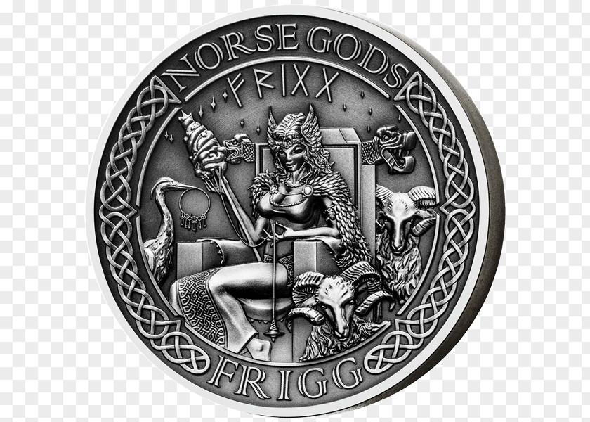 Norse Mythology Odin Coin Frigg Norsemen PNG