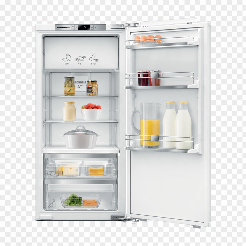 Open Refrigerator Auto-defrost Elektra Bregenz Kitchen Beko PNG