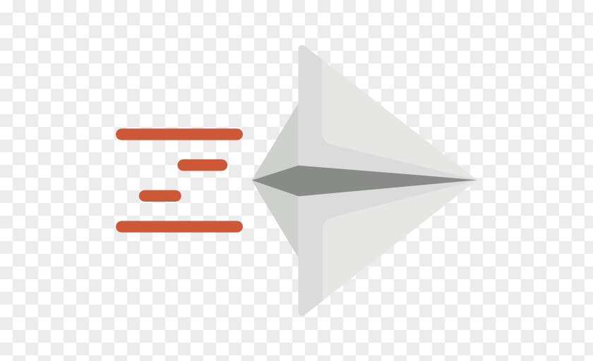 Painted Paperrplane Free Triangle Line PNG