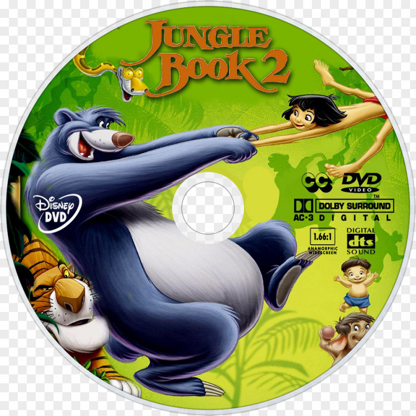 The Jungle Book Shere Khan Mowgli DVD Film PNG